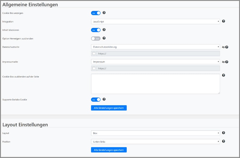 Borlabs Cookie 2.0