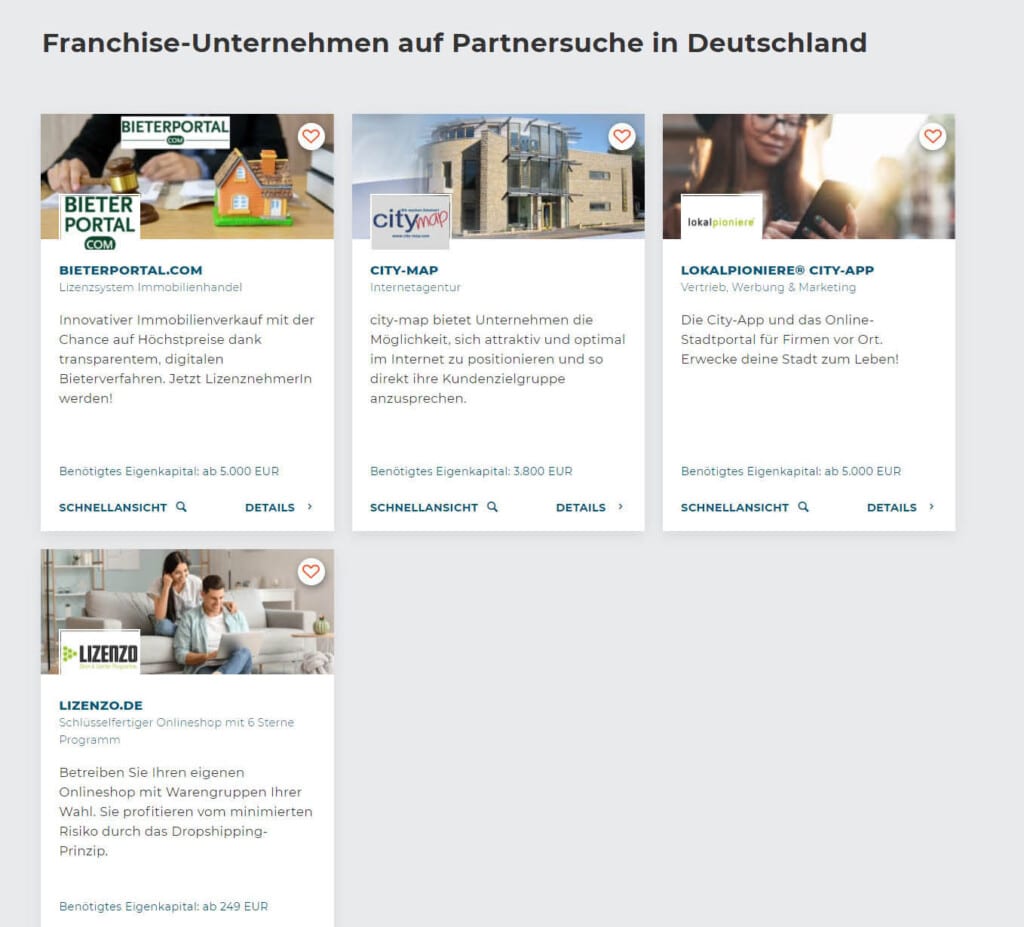Franchiseportal