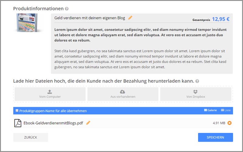 Geld verdienen mit dem Verkauf von digitalen Produkten: Vorstellung von elopage