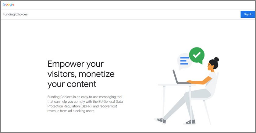 Google Funding Choices