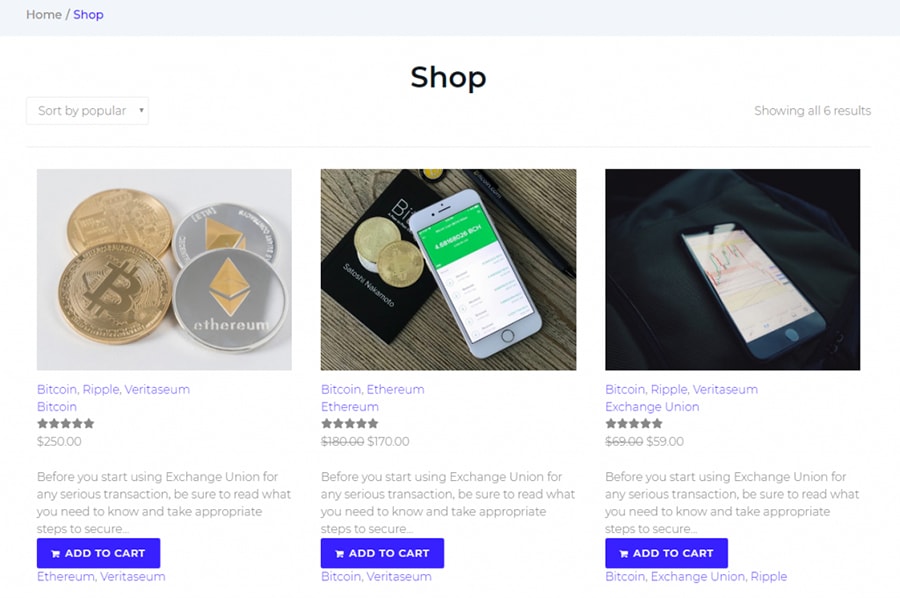 Bitunet Shop