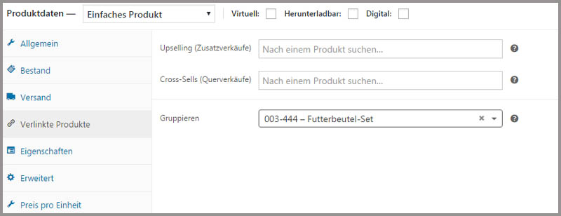 WooCommerce Leitfaden: Teil 12 - Gruppierte und Affiliate-Produkte anlegen