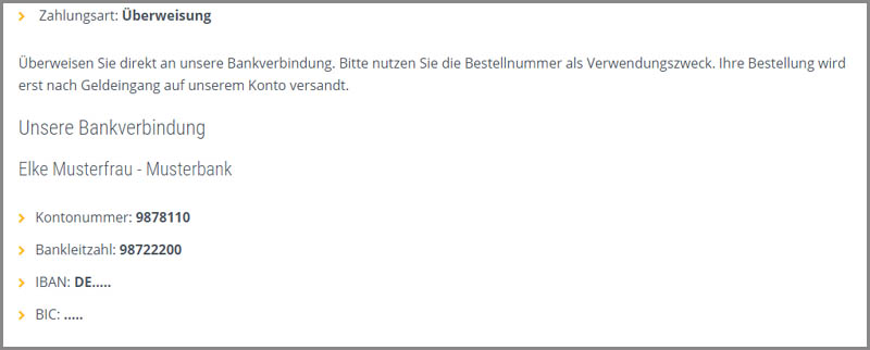WooCommerce Kasse
